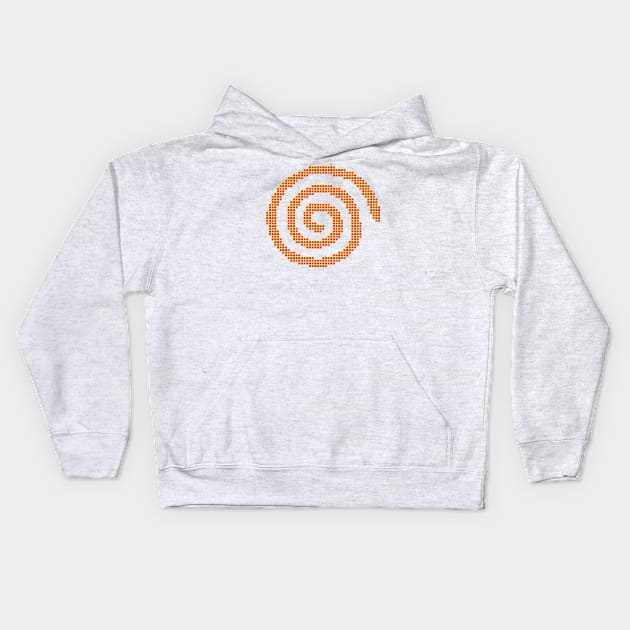 Dreamcast Pixel Cubes Kids Hoodie by CCDesign